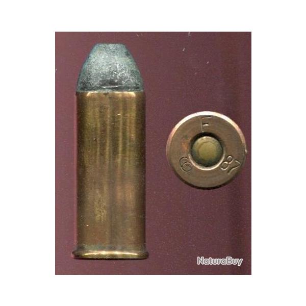 .45 S&W Schofield US - RARE fabrication � Frankford Arsenal 1887 - �tui cuivre - marquage : F 3 87