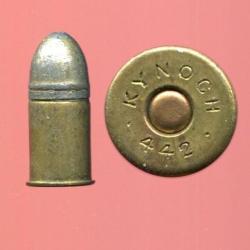 .442 Tranter - marquage : KYNOCH 442 - balle plomb une gorge - petite amorce laiton