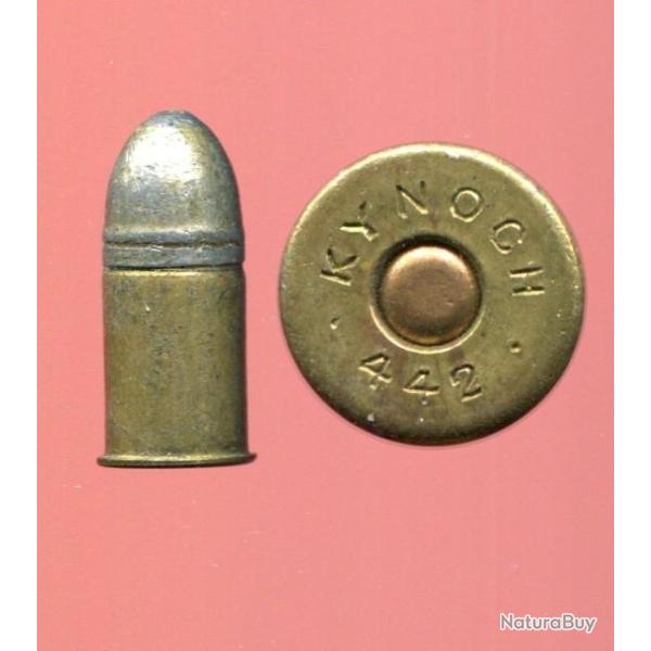 .442 Tranter - marquage : KYNOCH 442 - balle plomb une gorge - petite amorce laiton