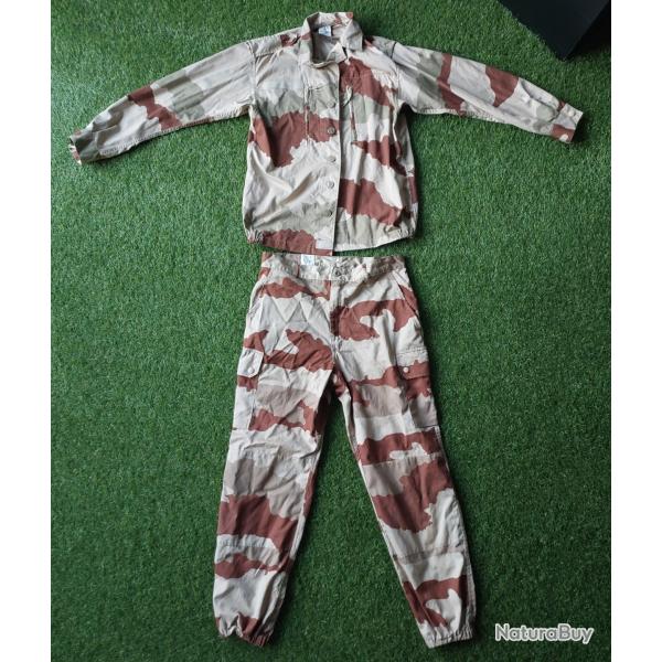 Ensemble tenue veste + pantalon treillis F2 camo sable arm�e fran�aise