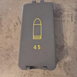 Boite pouvant contenir 50 munitions de calibre 45 ACP