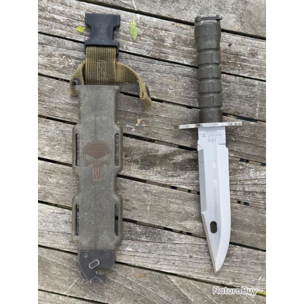 Ba�onnette USM9 fabricant Phrobis-buck avec fourreau LANCAY.