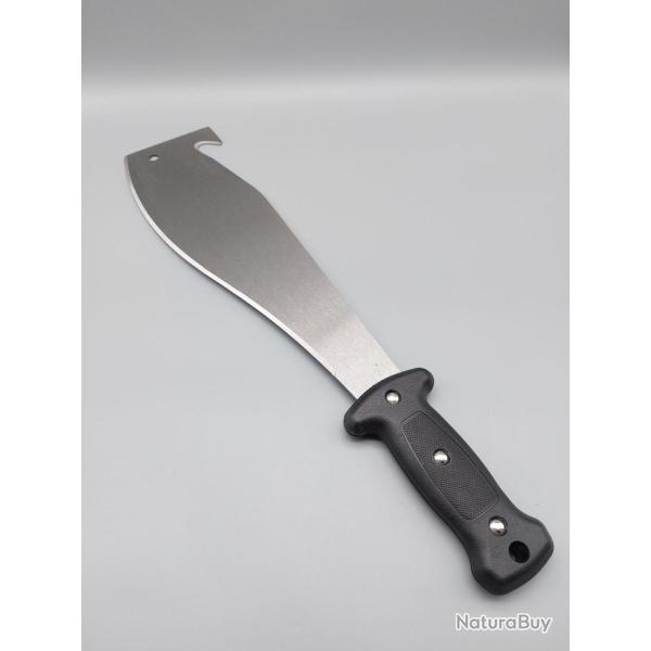 Machette Gerber Wallace Sugarcane Lame Acier Inoxydable MANCHE Nylon Noir