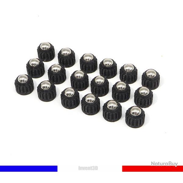 18 slugs pour TR50/HDR50 cal.50 billes acier 8mm Noir