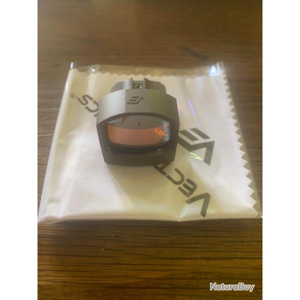 Red dot vectoriel optique