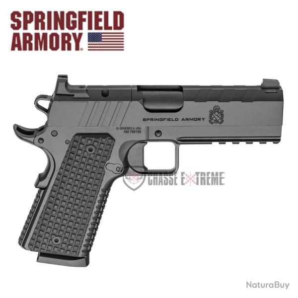 Pistolet SPRINGFIELD ARMORY 1911 Emissary Aos Noir 4.25'' Cal 45 Acp
