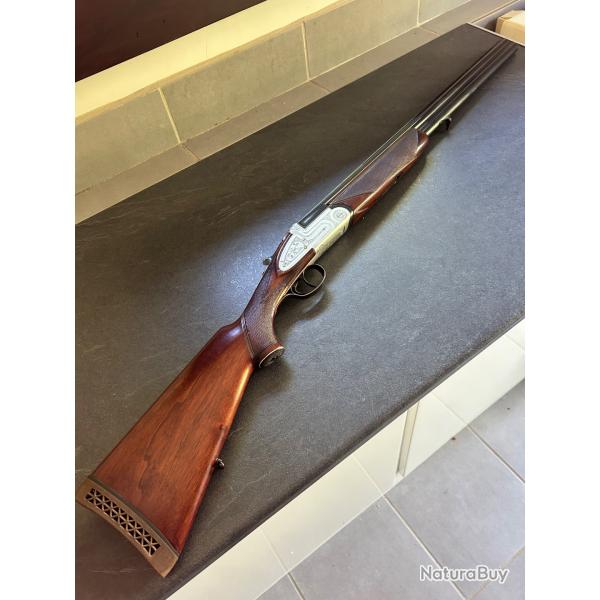 FUSIL CHASSE SABATTI SUPERPOSE 12/70 MAGNIFIQUE EXEMPLE Cat C
