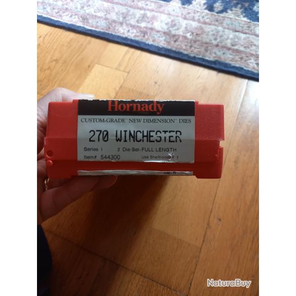 Jeu d'outils 270 Win Hornady