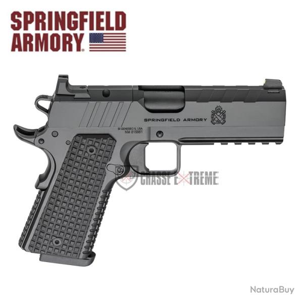 Pistolet SPRINGFIELD ARMORY 1911 Emissary Aos Noir 4.25'' Cal 9x19mm