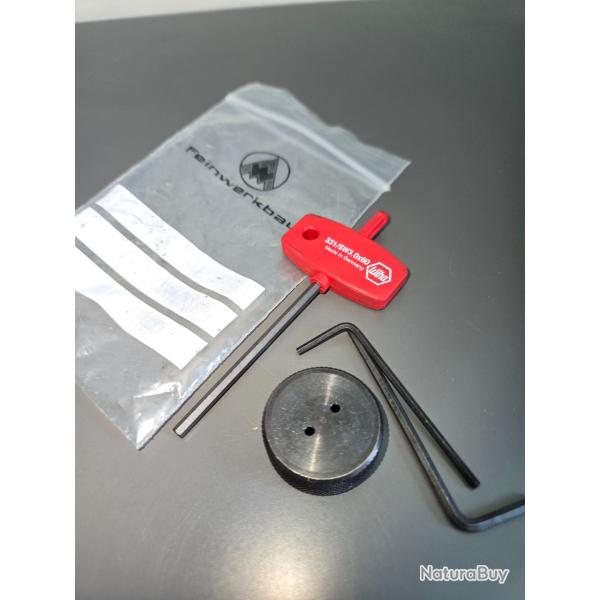 cl� et embout de vidage FEINWERKBAU