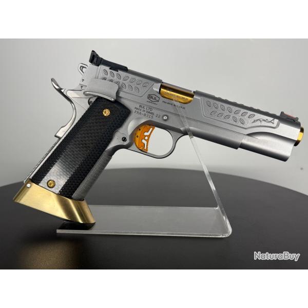 PISTOLET BUL 1911 CESAR - BULL BARREL - SILVER - 9MM