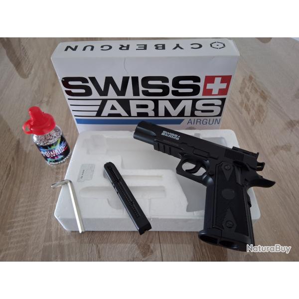 Pistolet 1911 Co2 4,5mm BBS.