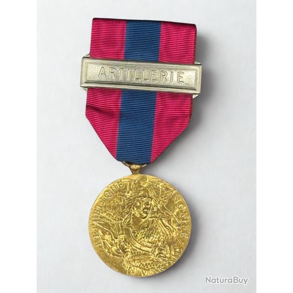(14.015) M�daille de la D�fense Nationale - Bronze - Agrafe Artillerie