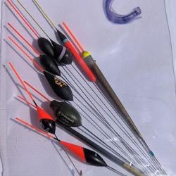 Flotteur Vintage - lot x 10 pcs de A &agrave; H Pack : A - 10 flotteurs multiples