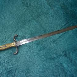 Baionnette 1871 Badoise  Train Btl. 14 WWl