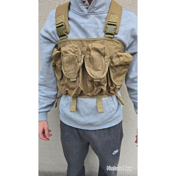 Gilet tactique Porte chargeur chest rig type chicom
