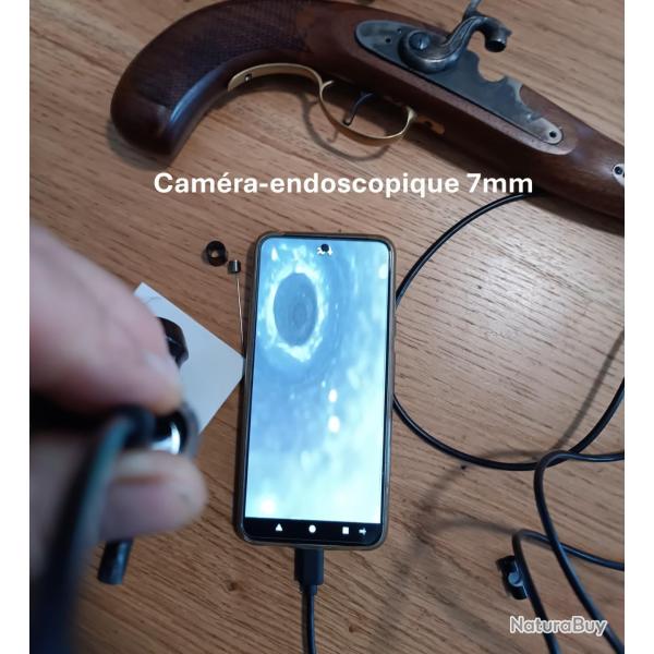 CAMERA ENDOSCOPE COULEUR 7mm ETANCHE IP67 SUR PC OU SMARTPHONE POUR EXPLORER CE QUI EST INVISIBLE