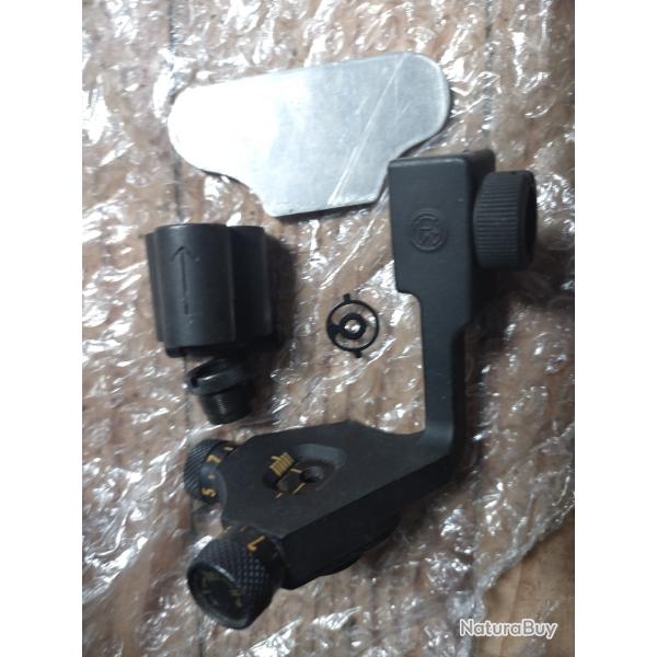 Dioptre pour fusil K31 �tat neuf, 450 � Un seul insert, tr�s bien conserv�.