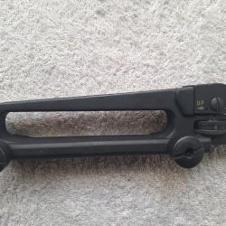 Poign&eacute;e de transport A2 pour m16 / ar15 / m4 (carry handle) original + organe de vis&eacute;e arri&egrave;re