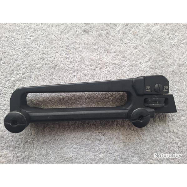 Poign�e de transport A2 pour m16 / ar15 / m4 (carry handle) original + organe de vis�e arri�re