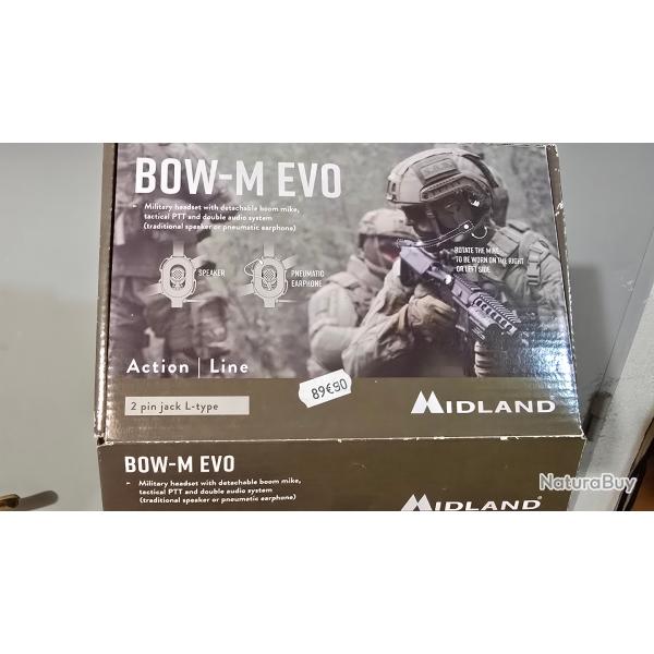 Casque midland bow M evo neuf