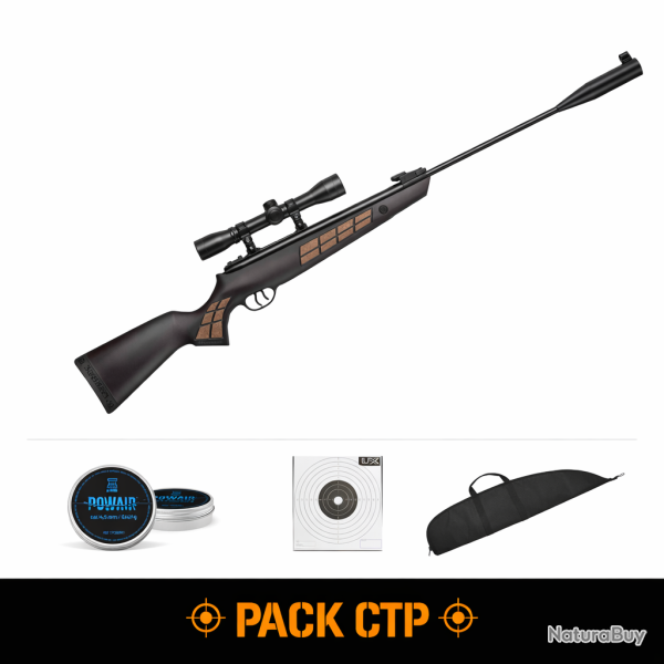 Carabine Norica Black Eagle 19,9 Joules - Cal. 4.5mm - PACKCTP