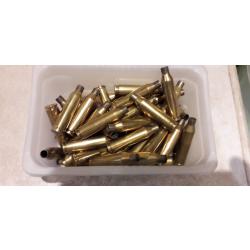 50 &eacute;tuis de calibre 243 winchester.