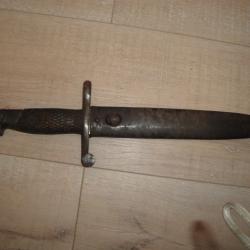 BAIONNETTE ESPAGNOLE DE TYPE BOLO ML 1949