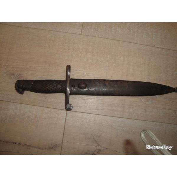 BAIONNETTE ESPAGNOLE DE TYPE BOLO ML 1949