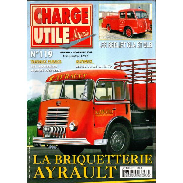 charge utile 119, international harvester company, briqueterie ayrault, gazog�ne, sc 10 ratp,