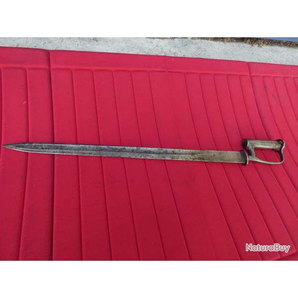 baionnette � douille Anglaise compagnie des indes  mod 1841de sapeurs set mineurs