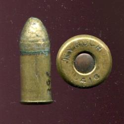 .410 Revolver CF - tr&egrave;s ancien et tr&egrave;s rare calibre anglais - marquage : KYNOCH .410