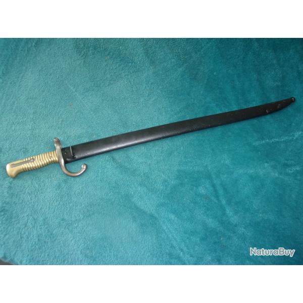 Baionnette chassepot second Empire