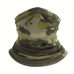 Cache-Cou Camouflage Scorpion Jungle Unisexe Respirant Polyester