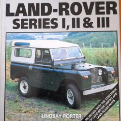 LIVRE LAND ROVER SERIE I , II, III