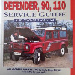 LIVRE LAND ROVER 90 et 110 - work shop manual