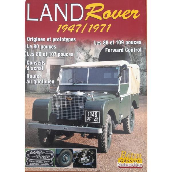 LIVRE LAND ROVER de 1947 � 1971