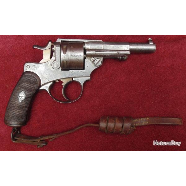 magnifique chamelot delvigne mas 1873 tout d origine avec son �tui et sa dragonne cal 11mm dat� 1880