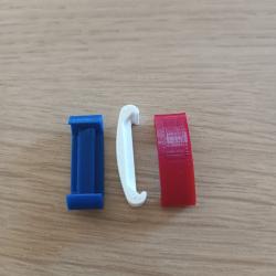 Clips Picatinny Tricolores