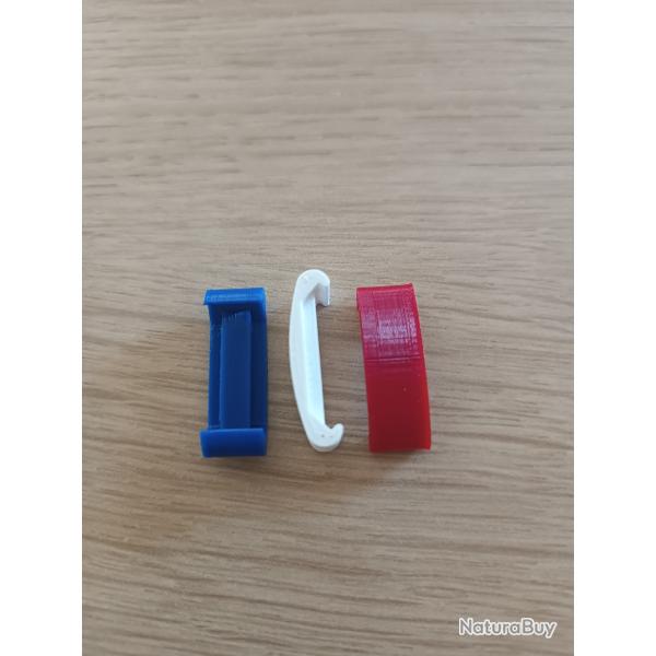 Clips Picatinny Tricolores