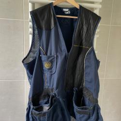 Gilet noir et bleu Beretta