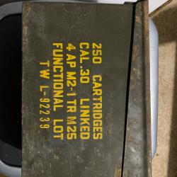 Caisse munitions cal.30 sortie grange 1/2