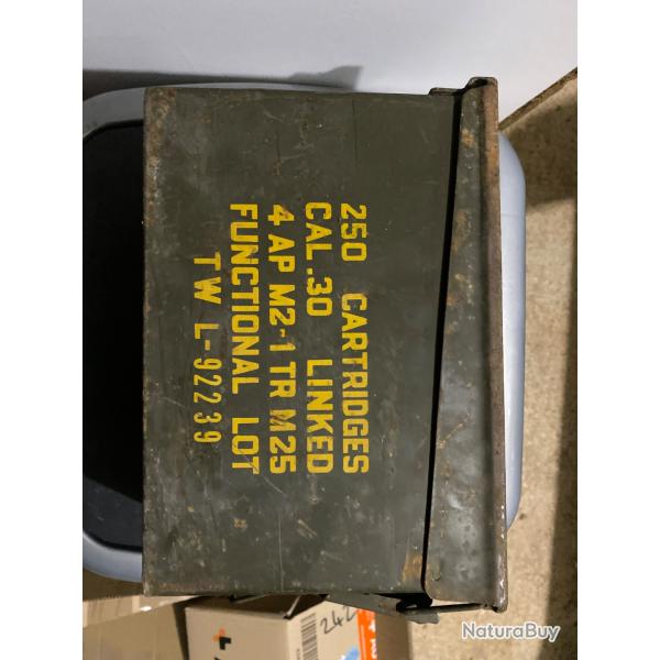 Caisse munitions cal.30 sortie grange 1/2