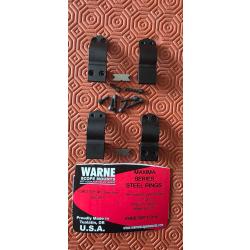 colliers warne 25.4mm montage moyen pour rail weaver picatinny