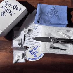 Chris Reeve Small Sebenza 21 Insingo, Black Micarta