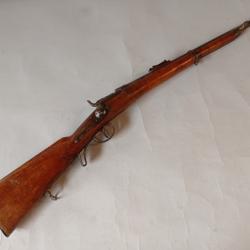 Carabine syst&egrave;me Werndl, calibre 11 mm.