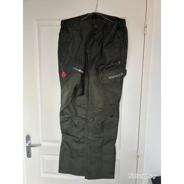 Pantalon de chasse Evo vert Somlys