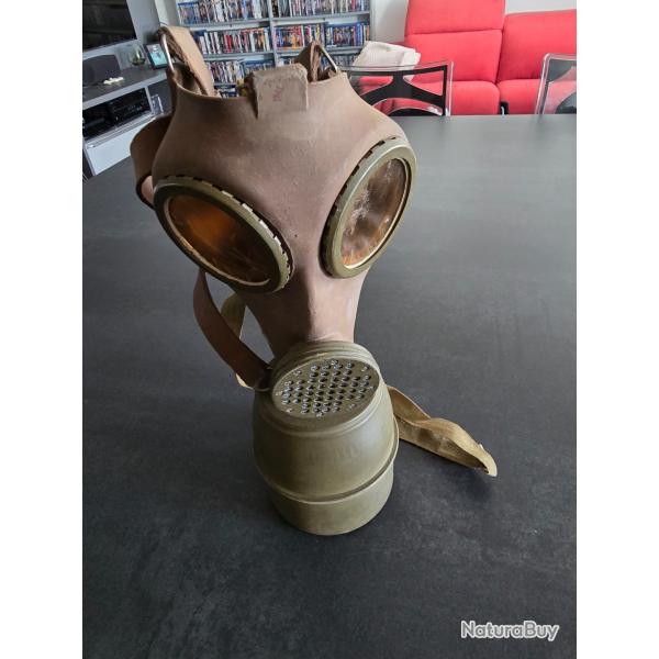 Masque a gaz Francais WW2