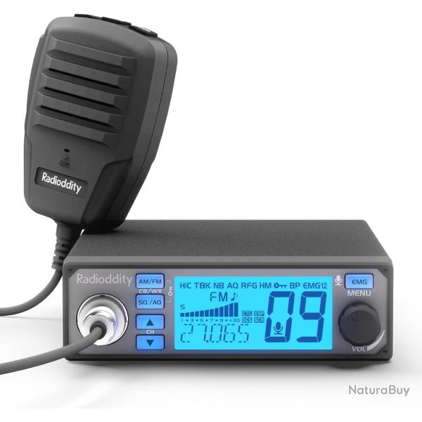 Radio CB Portable �metteur-r�cepteur R�duction Bruit AM FM 4W Micro Portatif Canal d'urgence