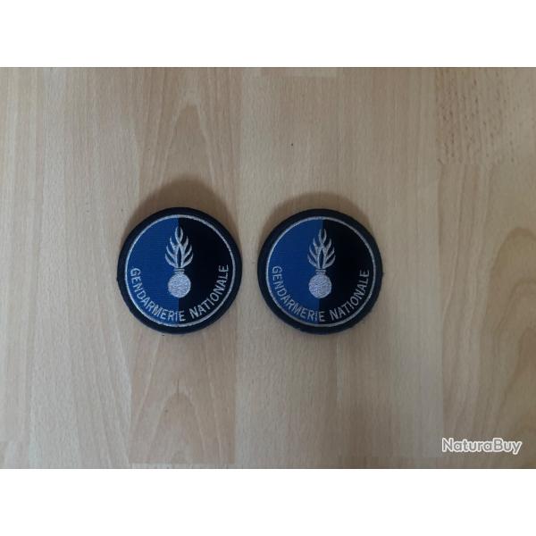 �cusson velcro Gendarmerie haute et basse visibilit�, r�gion et rondache